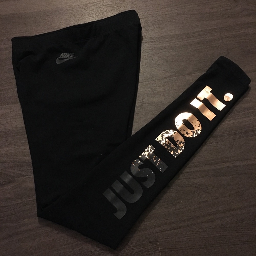 Nike Rose Gold Leg A See Leggings
